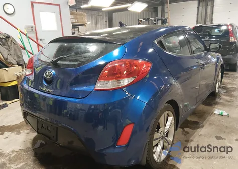 2016 Hyundai Veloster from USA, damaged, VIN KMHTC6AD7GU302358